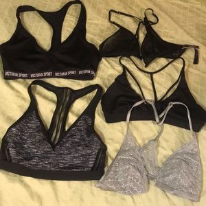 Victoria’s secret Bralettes and sport bras!